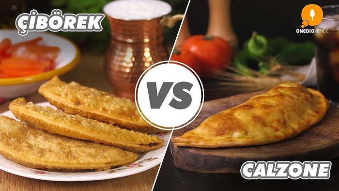 Türk Mutfağı, İtalyan Mutfağına Karşı! Seçim Sizin: Çibörek vs Calzone