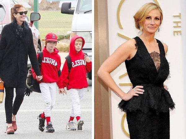 5. Джулия Робертс, 3 детей