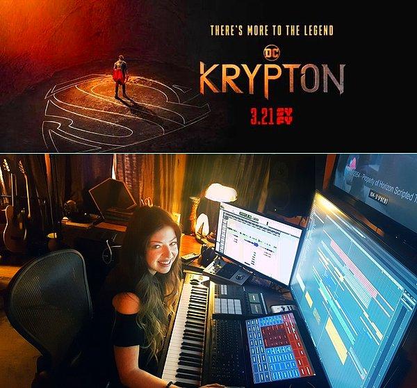 4. DC'nin yeni dizisi Krypton'un müzikleri, bir Türk besteci tarafından besteleniyor: Pınar Toprak