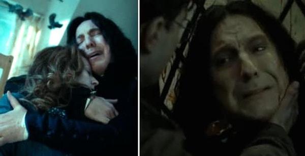 16. Harry Potter serisinde, Harry Snape'in onu aslında Voldemort'tan koruduğunu öğrendiğimizde...