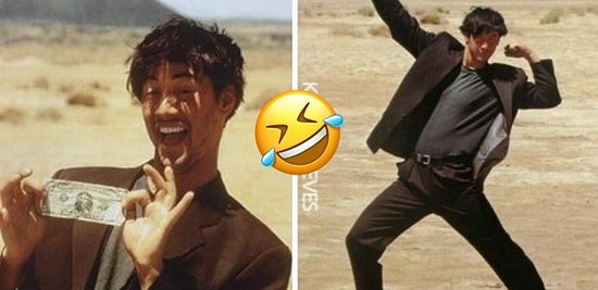 В Сети не могут перестать смеяться над Киану Ривзом, делающим странные и забавные вещи