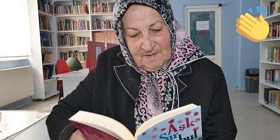 Kitap Kurdu Melek Teyze Kütüphaneden Ödünç Aldığı Kitapları Pazar Çantasına Dolduruyor ve Okuma Alışkanlığıyla Gençlere Örnek Oluyor! 👏