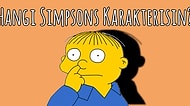 Hangi Simpsons Karakterisin?