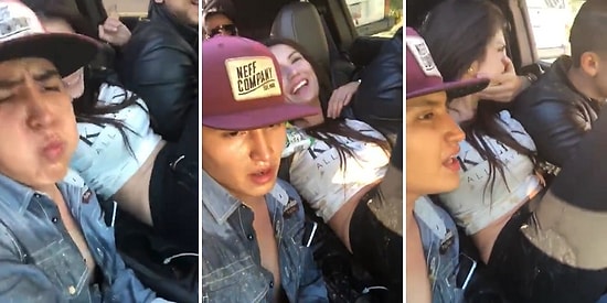 Alkolün Dozunu Fazla Kaçırınca Arabanın İçini Kusmuğa Boğan Adam