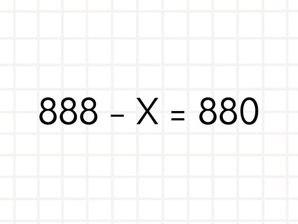 1. Вычислите х: