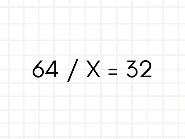 6. Вычислите х: