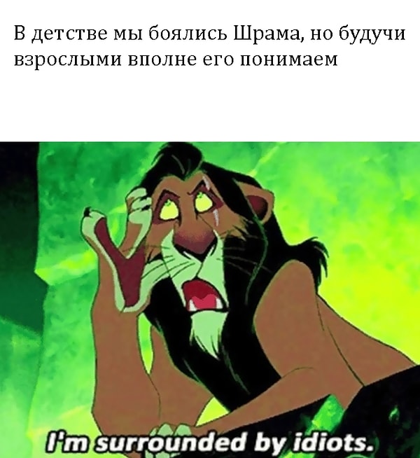 4. "Меня окружают идиоты"