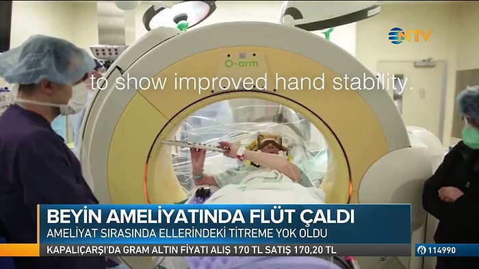 Beyin Ameliyatı Sırasında Flüt Çalan Müzisyen