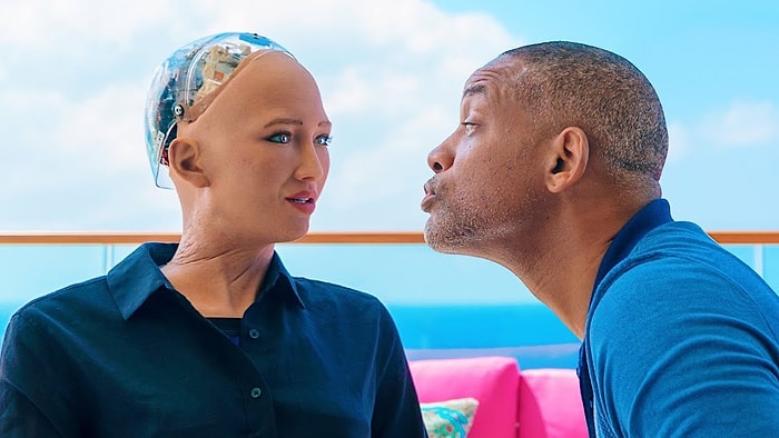 Suudi Arabistan Tarafından Vatandaşlık Verilen Robot Sophia, Will Smith ile Randevuya Çıktı