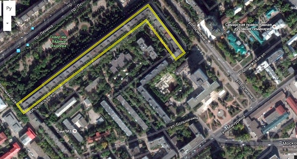 2. Козловские дома, Самара - 660 и 590 м