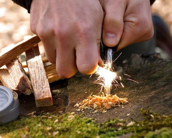 6. Вы умеете разводить огонь?