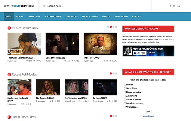 7. MoviesFoundOnline