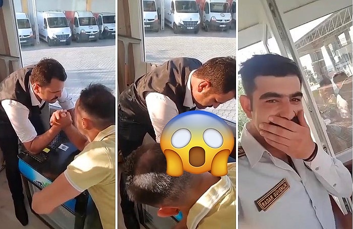 Bilek Güreşi Yaparken Kırılan Koldan Gelen Efsane 'Kütürt' Sesi