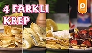 Sporcusundan Tatlı Düşkününe Her Ağza Layık 4 Farklı Krep Tarifi