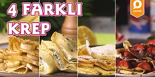 Sporcusundan Tatlı Düşkününe Her Ağza Layık 4 Farklı Krep Tarifi
