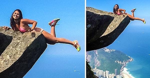 1. Adrenalini, Brezilya'da Pedra de Gavea Dağında aramak