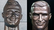 Ünlü Futbolcu Ronaldo İçin Yaptığı Heykelle Dalga Konusu Olan Sanatçıdan Yeni Bir Çalışma Daha Geldi!