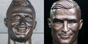 Ünlü Futbolcu Ronaldo İçin Yaptığı Heykelle Dalga Konusu Olan Sanatçıdan Yeni Bir Çalışma Daha Geldi!