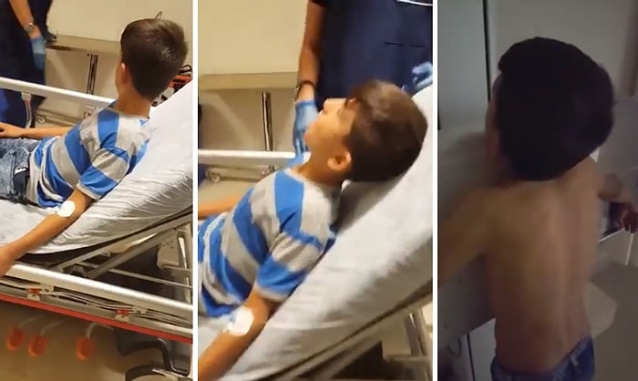 Gülmeyin Başınıza Gelir! Düdük Yutan Çocuğun Muayene Sırasında Kaydedilen Görüntüleri