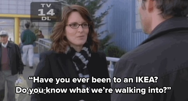 6. Стандартная площадь магазина IKEA составляет 30 000 кв.м