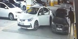 Otoparkta Yanlış Yere Park Eden Aracın Şoförüne Kızıp, Sinirini Aracın Sileceklerinden Çıkaran Adam