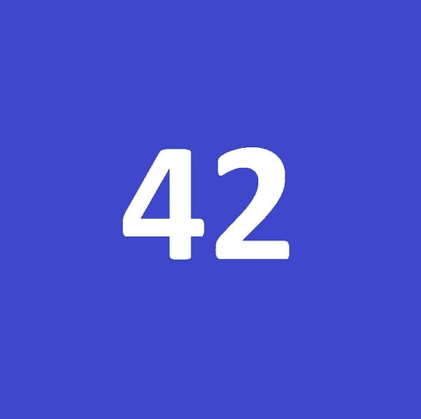 Тебе 42!