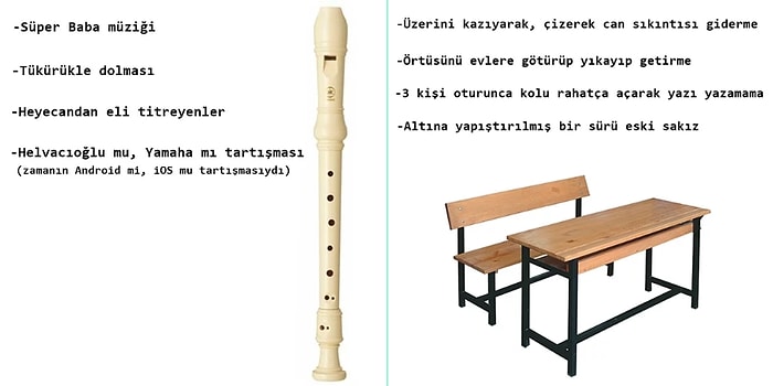 Her Nesnenin Hatırası Ayrı: Sizi Oturduğunuz Yerden Alıp İlkokuldaki Sıranıza Işınlayacak 16 Tespit