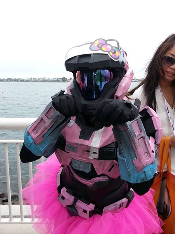 10. Halo Kitty — для поклонников видеоигр и Hello Kitty