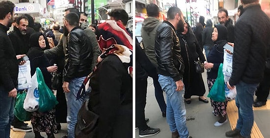 Vatandaşlar Kalkan Oldu, Tezgahına El Konulmak İstenen Asiye Teyze'yi Zabıtaya Vermediler!