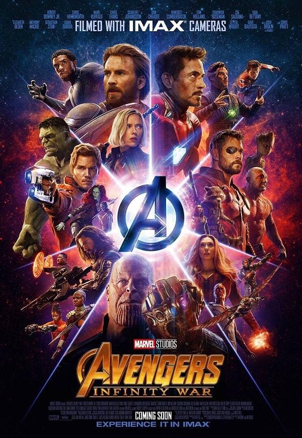 15. Avengers: Infinity War'dan yeni bir poster yayınlandı.