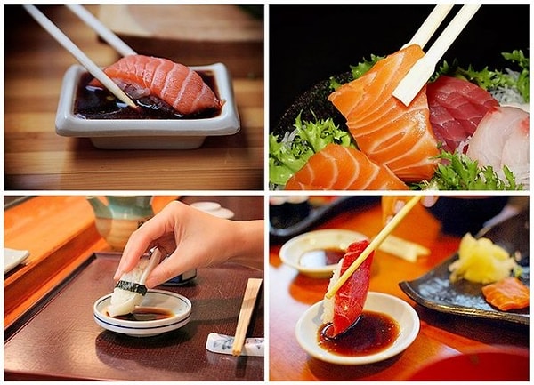 7. Макание еды