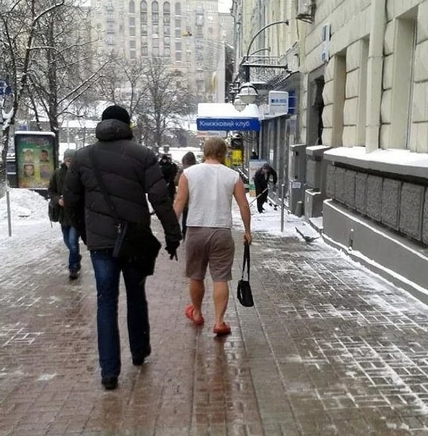 4. "Зима? Не, не слышали".