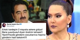 İbrahim Tatlıses Afrin’e Gidemeyen Sanatçıların İsyanına "Afrin’e Yusuf Yusuftan Gelemediler" Dedi, Demet Akalın Ortalığı Yıktı!