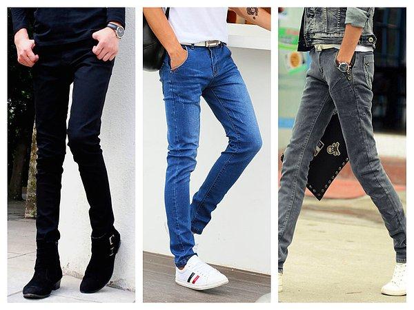 6. Blue Jean, Siyah ve Gri Pantolon