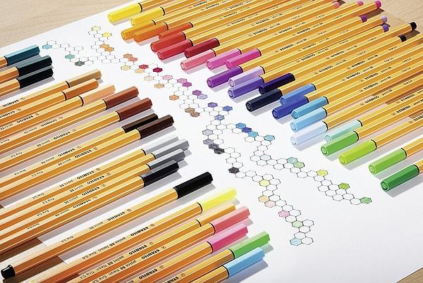10. Stabilo'nun "patrona özel" serisiyle kalem stoğuna renk kat!