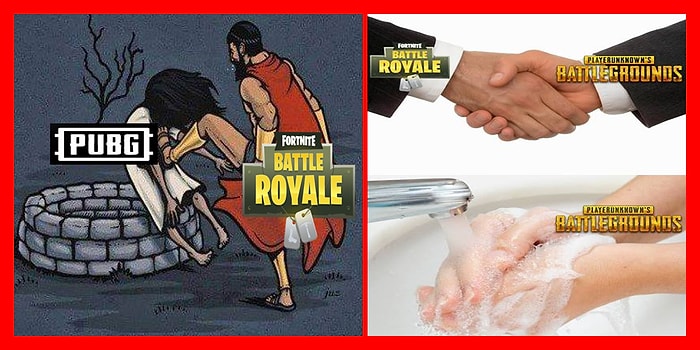 Çember Daralıyor! PUBG ve Fortnite Oyuncuları Arasındaki Çekişme İçin Yapılmış 12 Komik Paylaşım