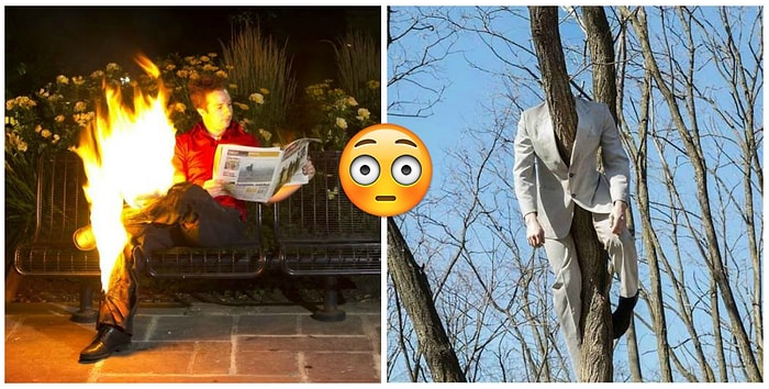 Объясните нам, пожалуйста, что происходит на этих фотографиях...