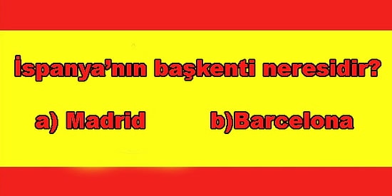 Bu Başkent Testini Sadece Yüksek Lisans Yapmış Olanlar Bitirebiliyor!