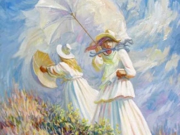 8. Что вы рассмотрели первым на этой картине?