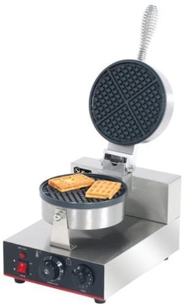 4. O makinede yapılmadığı 100 metreden belli olan waffle'lar.