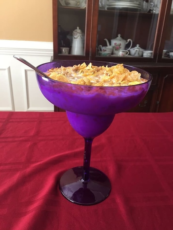 4. Ведь хлопья гораздо полезней мартини...