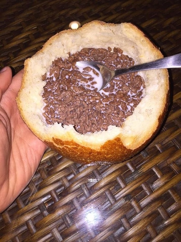 6. Хлеб - лучшая съедобная посуда