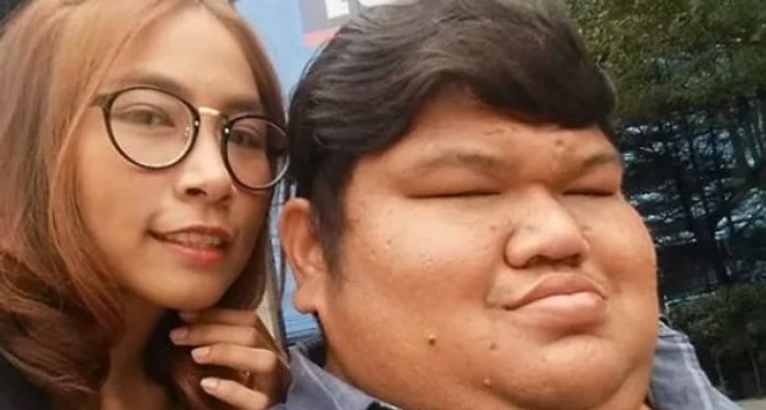 Такая странная любовь: 120-килограммовый таец и девушка весом в 44 кг счастливы вместе