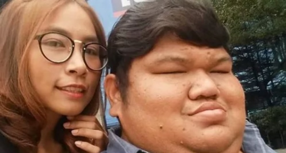 Такая странная любовь: 120-килограммовый таец и девушка весом в 44 кг счастливы вместе