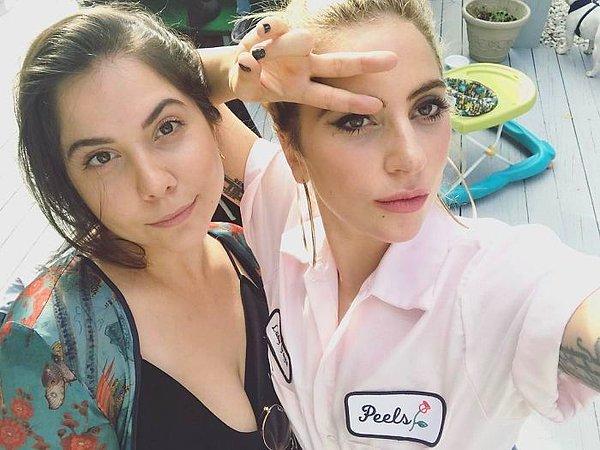 5. Lady Gaga ve Kız kardeşi Natali Germanotta