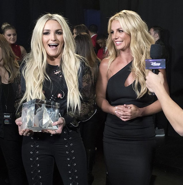13. Britney Spears ve kardeşi Jamie Lynn