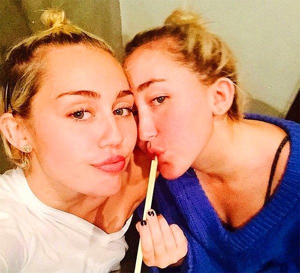 19. Miley Cyrus ve kardeşi Noah