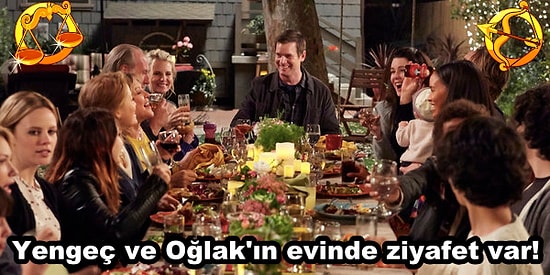 Astroloji Masalımız Geri Döndü! Burçlar Bu Defa Bir Aile Yemeğinde Toplanıyorlar!