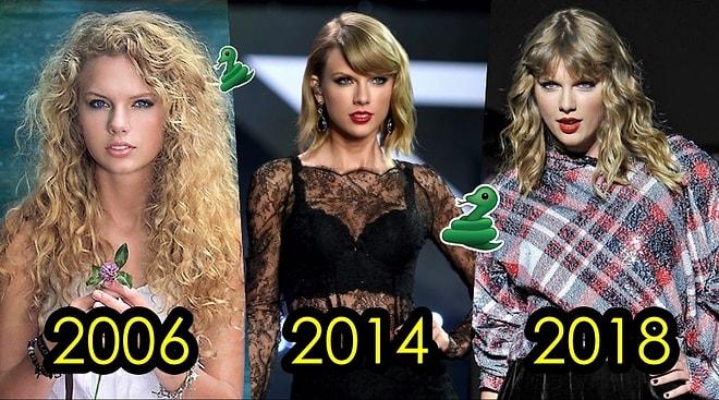 Taşra Kızından Çıngıraklı Yılana: Taylor Swift'in Yıllar İçerisindeki Stil Evrimini İnceliyoruz!