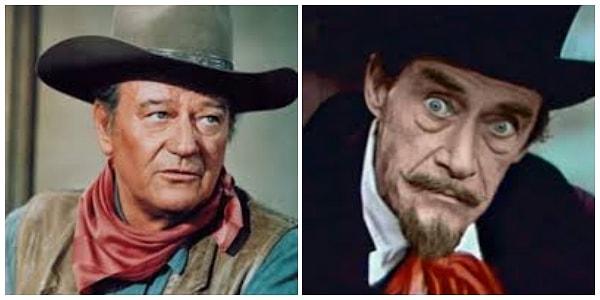 9. 1907-1979 yılları arasında 153 filmde rol alarak bir rekora imza atan John Wayne’i 230 filmle geçen efsane isim John Carradine’dir.